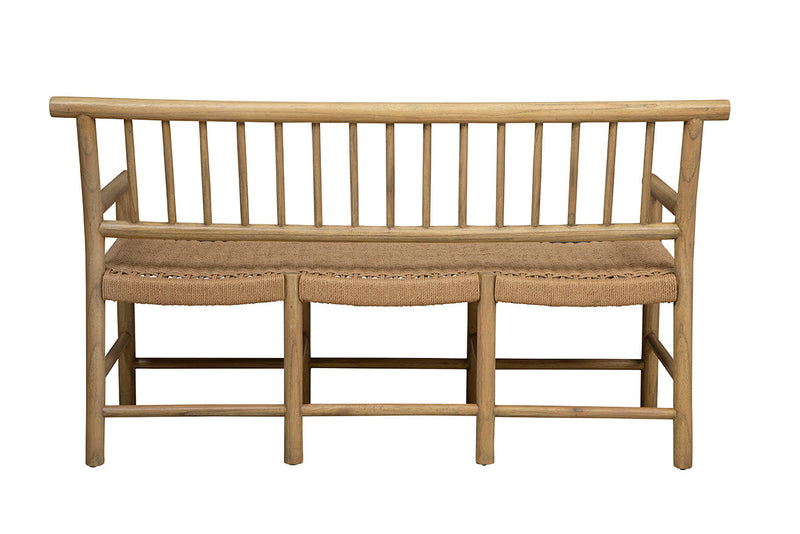 Bryson Creek Solid Wood Framed Bench