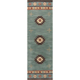 Deal Gray Blue Round Area Rugs For Dining Room - LOOMLAN - LOOMLAN - Area Rugs