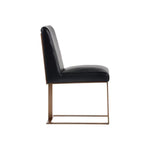 Dean Leather Armless Dining Chair - LOOMLAN - SUNPAN - Dining Chairs