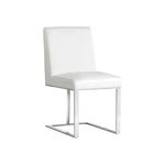 Dean Leather Armless Dining Chair - LOOMLAN - SUNPAN - Dining Chairs