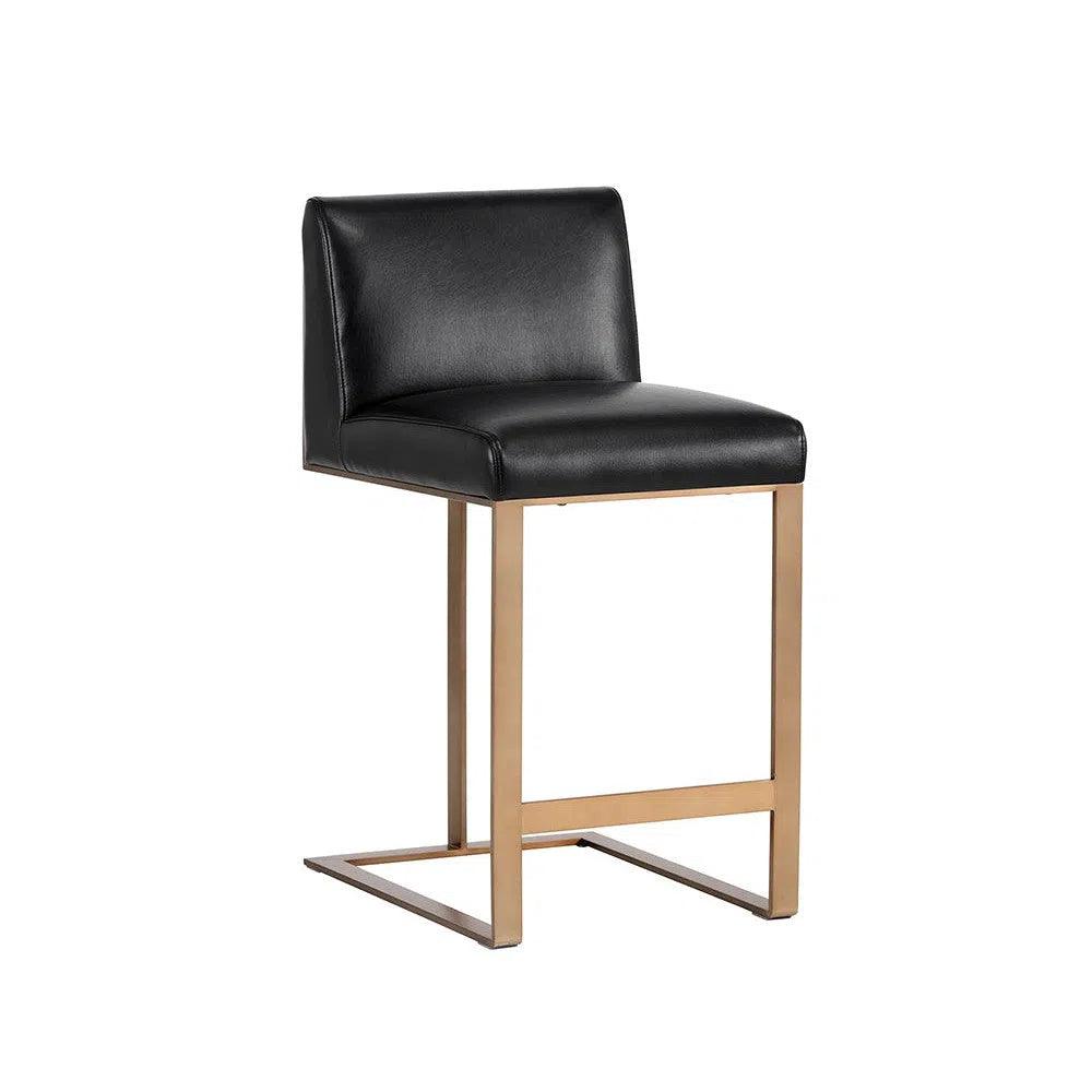 Dean Leather Counter Stool - LOOMLAN - SUNPAN - Counter Stools