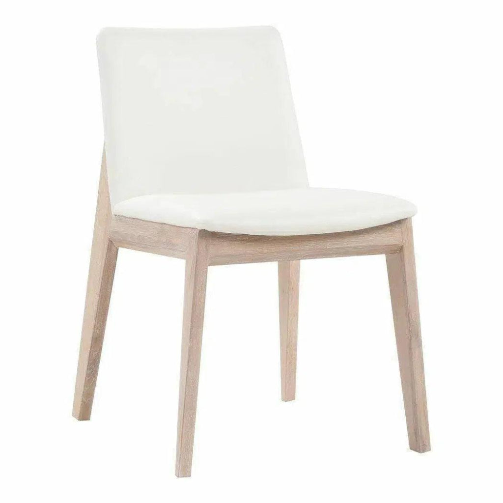 Deco Oak Armless Dining Chair (Set of 2) - LOOMLAN - Moe's Home - Dining Chairs