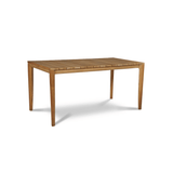 Del Ray Teak Patio Rectangular Dining Set 7PC - LOOMLAN - HiTeak - Outdoor Dining Sets