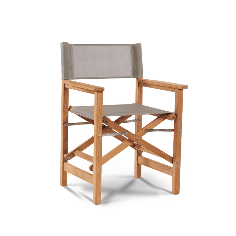 Del Ray Teak Patio Square Dining Set 5PC - LOOMLAN - HiTeak - Outdoor Dining Sets