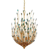 Delphos Chandelier - LOOMLAN - Currey & Co - Chandeliers