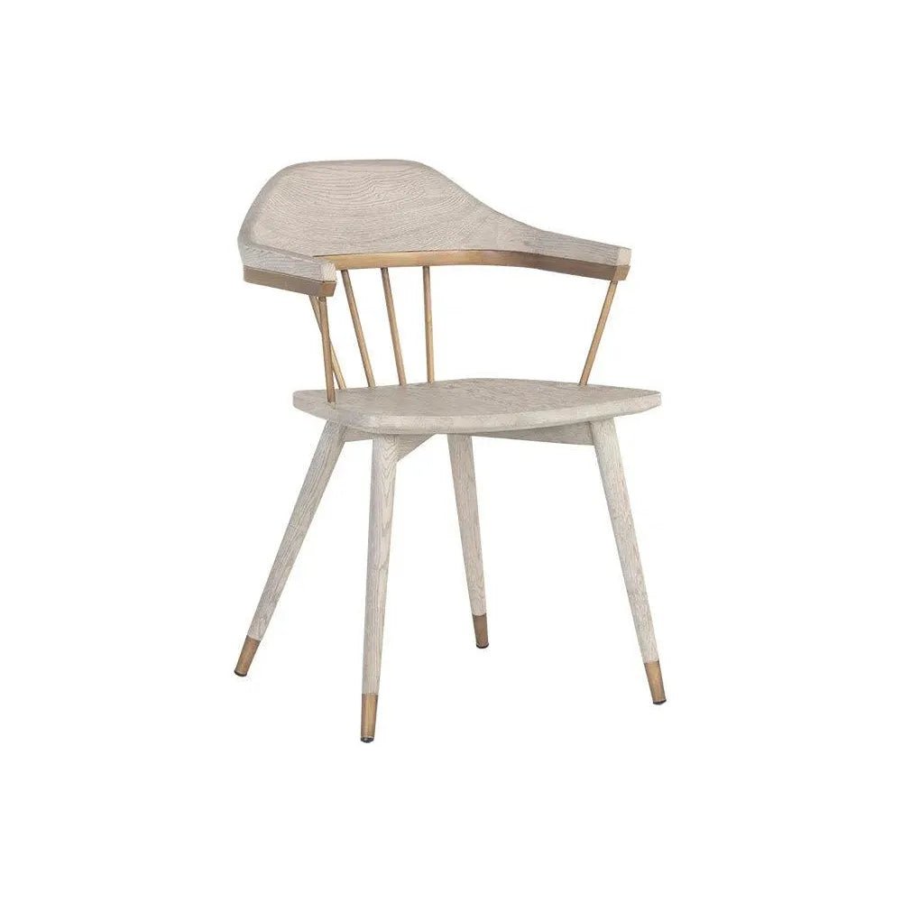 Demi Wooden Dining Armchair - LOOMLAN - SUNPAN - Dining Chairs