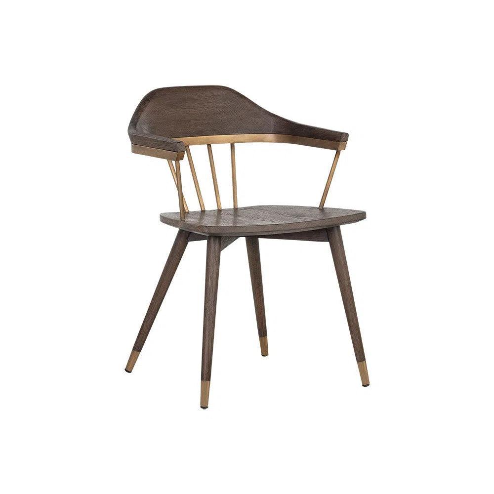 Demi Wooden Dining Armchair - LOOMLAN - SUNPAN - Dining Chairs