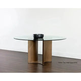 Denver Dining Table Base - LOOMLAN - SUNPAN - Dining Tables