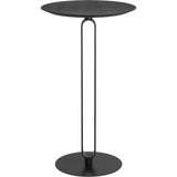 Derry Black Round Bar Table - LOOMLAN - Zuo Modern - Bar Tables