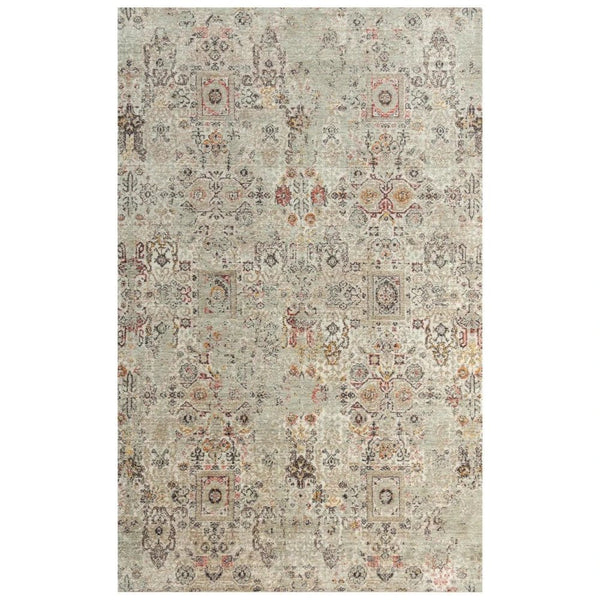 Dess Green/ Beige Large Area Rugs For Living Room - LOOMLAN - LOOMLAN - Area Rugs