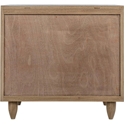 Diamond Wood Washed Walnut Chest - LOOMLAN - Noir - Chests