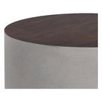 Diaz Outdoor Round End Table - LOOMLAN - SUNPAN - Outdoor Side Tables