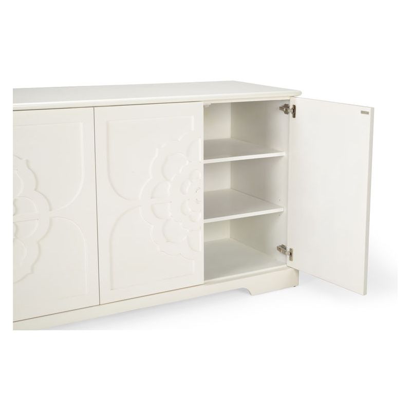 Dickinson Modern Design White Buffet - LOOMLAN - Chelsea House - Buffets