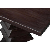 Diego Wood Brown Square End Table - LOOMLAN - Sarreid - Side Tables