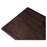 Diego Wood Brown Square End Table - LOOMLAN - Sarreid - Side Tables