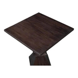 Diego Wood Brown Square End Table - LOOMLAN - Sarreid - Side Tables