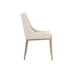 Dionne Fabric Armless Dining Chair - LOOMLAN - SUNPAN - Dining Chairs