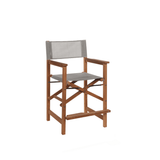 Director Teak Patio Counter Height Dining Set 5PC - LOOMLAN - HiTeak - Outdoor Dining Sets