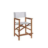 Director Teak Patio Counter Height Dining Set 5PC - LOOMLAN - HiTeak - Outdoor Dining Sets