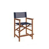 Director Teak Patio Counter Height Dining Set 5PC - LOOMLAN - HiTeak - Outdoor Dining Sets