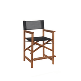 Director Teak Patio Counter Height Dining Set 5PC - LOOMLAN - HiTeak - Outdoor Dining Sets