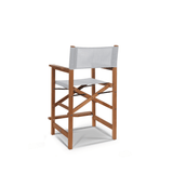 Director Teak Patio Counter Height Dining Set 5PC - LOOMLAN - HiTeak - Outdoor Dining Sets