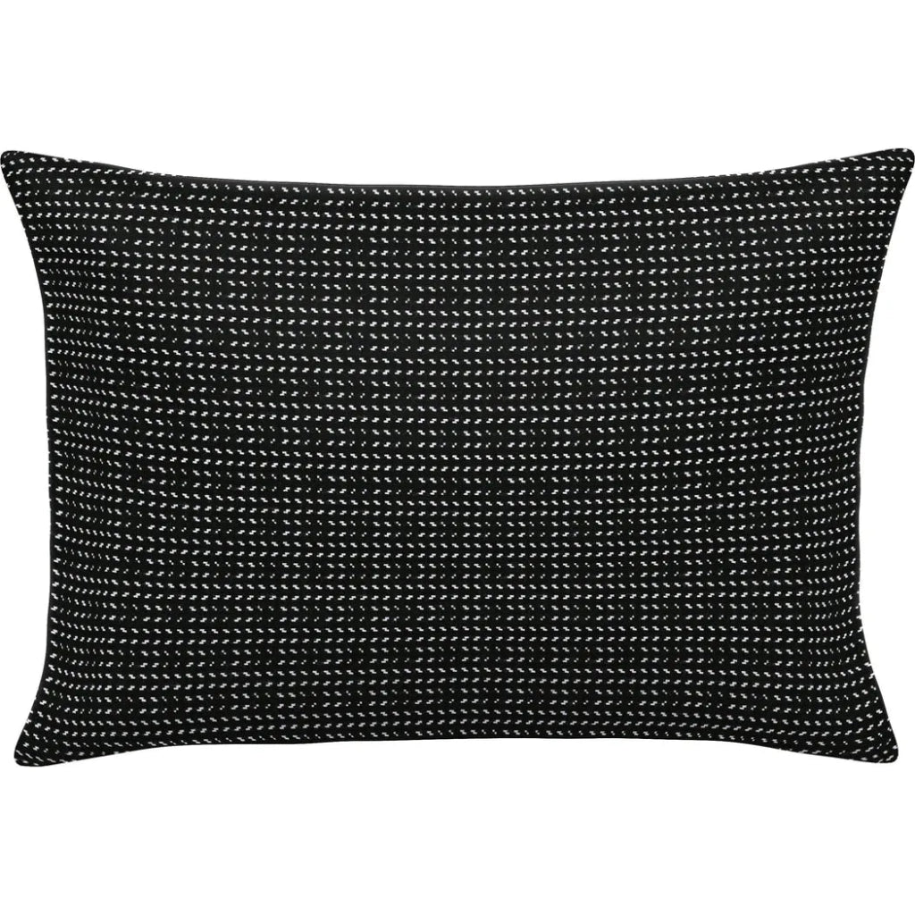 Divot Classic Handmade Outdoor Pillow - LOOMLAN - Earnest Collection - Outdoor Pillows