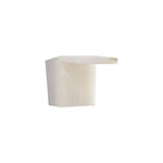 Dolomite Natural White Stone Made Wall Bracket - LOOMLAN - Chelsea House - Wall Shelves & Ledgers