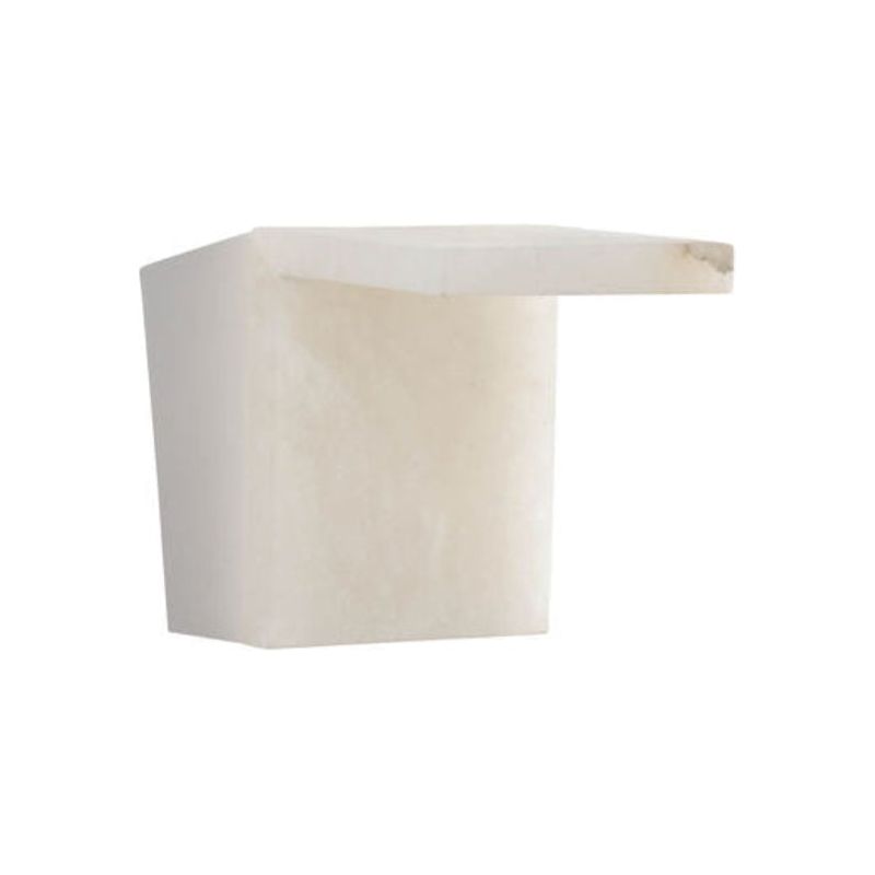 Dolomite Natural White Stone Made Wall Bracket - LOOMLAN - Chelsea House - Wall Shelves & Ledgers