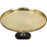 Donahue Side Table Gold & Black - LOOMLAN - Zuo Modern - Side Tables