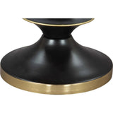 Donahue Side Table Gold & Black - LOOMLAN - Zuo Modern - Side Tables