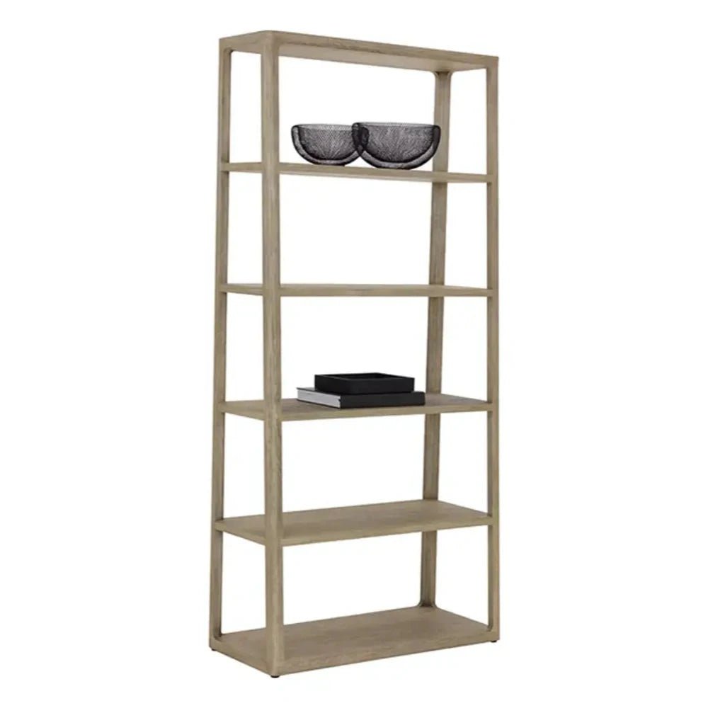 Doncaster Modern Looked Wooden Bookcase - LOOMLAN - SUNPAN - Bookcases