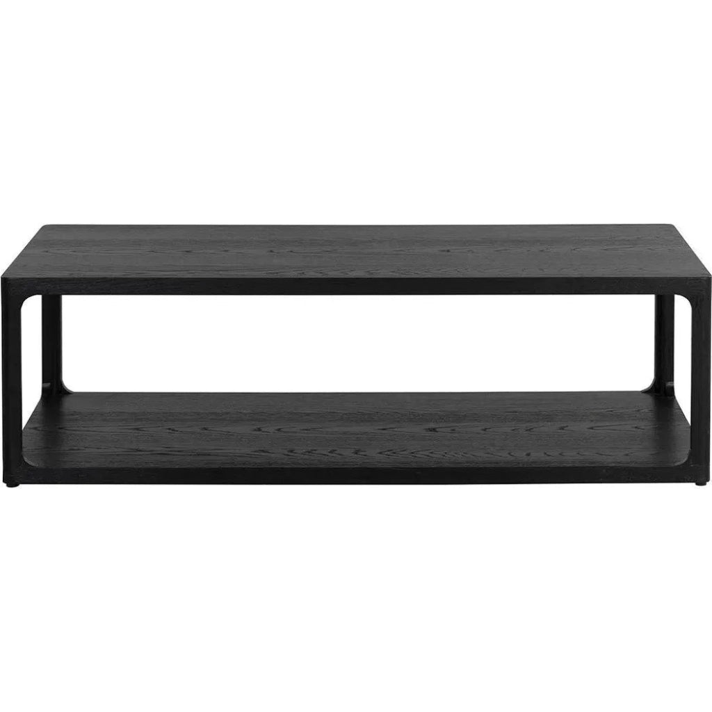 Doncaster Wooden Rectangular Coffee Table - LOOMLAN - SUNPAN - Coffee Tables