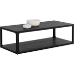 Doncaster Wooden Rectangular Coffee Table - LOOMLAN - SUNPAN - Coffee Tables