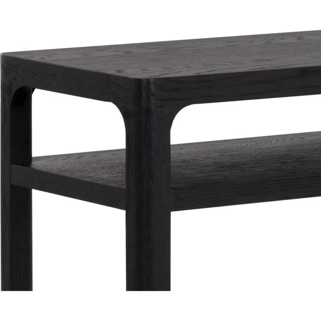 Doncaster Wooden Rectangular Console Table - LOOMLAN - SUNPAN - Console Tables