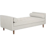 Donnie Leather Classic Backless Bench - LOOMLAN - SUNPAN - Bedroom Benches