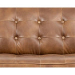 Donnie Leather Classic Sofa - LOOMLAN - SUNPAN - Sofas & Loveseats