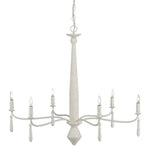 Donnybrook 6 - Light Chandelier - LOOMLAN - Currey & Co - Chandeliers