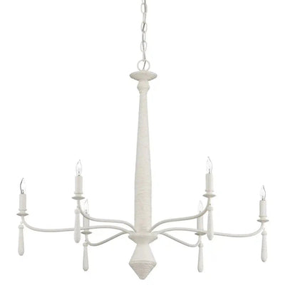 Donnybrook 6 - Light Chandelier - LOOMLAN - Currey & Co - Chandeliers