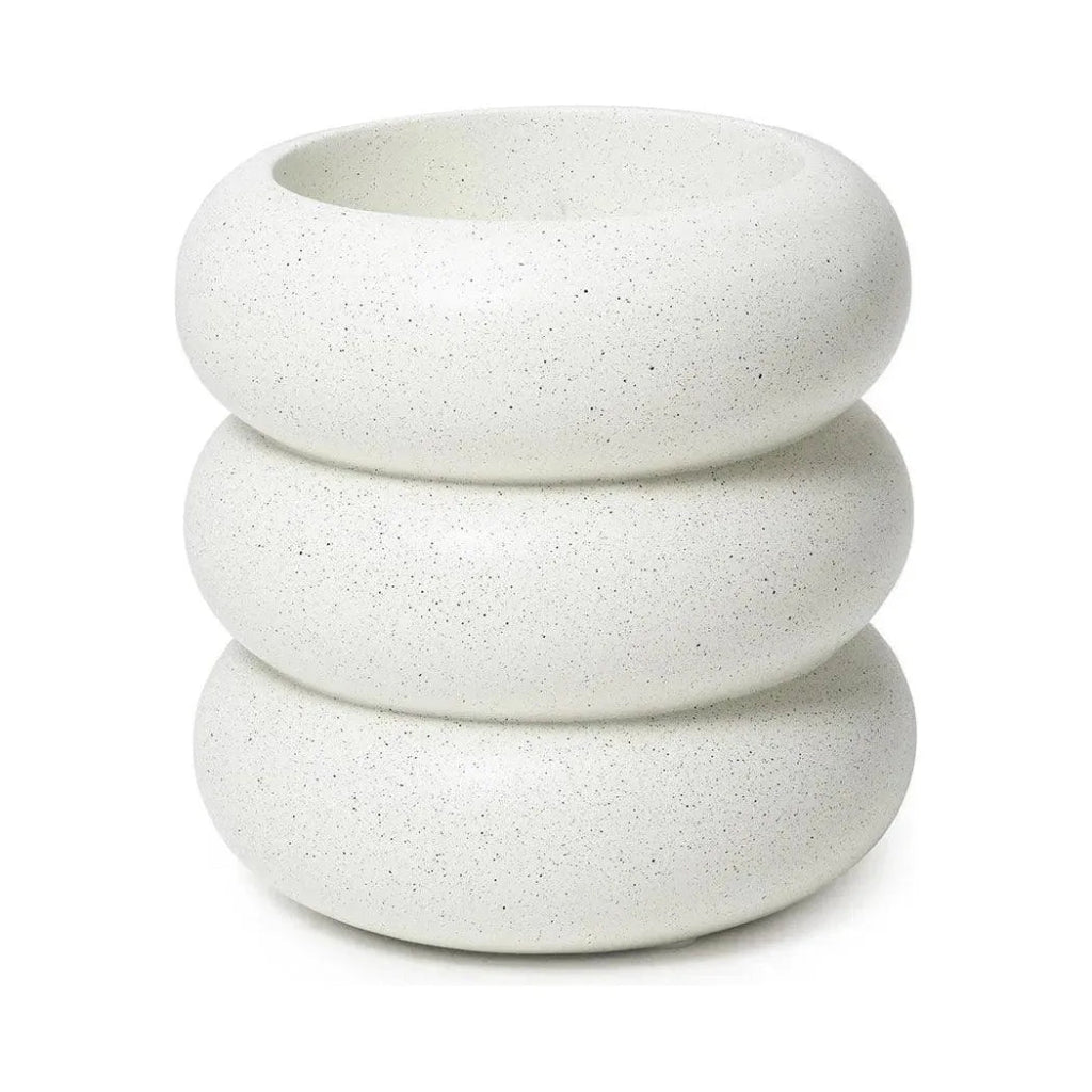 Donut Stylish Fiberglass Planter - LOOMLAN - Planters