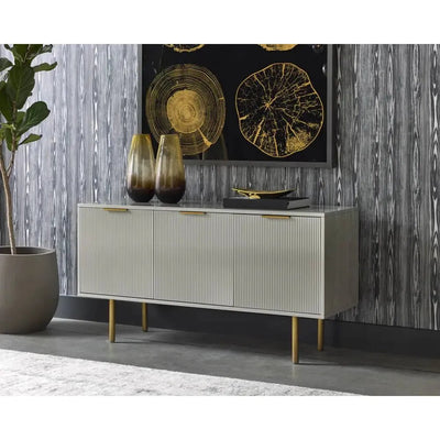 Dorada Wooden Grey Sideboard - LOOMLAN - SUNPAN - Sideboards