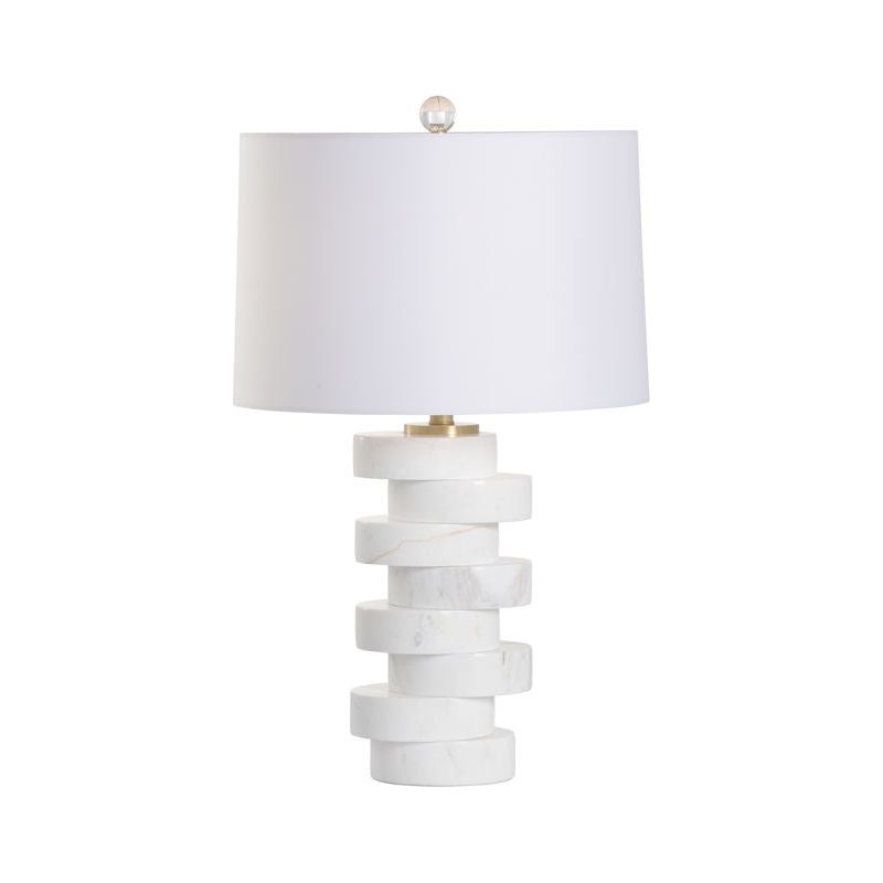 Dorsum Rustic Marble Table Lamp - LOOMLAN - Wildwood - Table Lamps