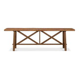 Double X Base Console Sofa Table - LOOMLAN - Sarreid - Console Tables