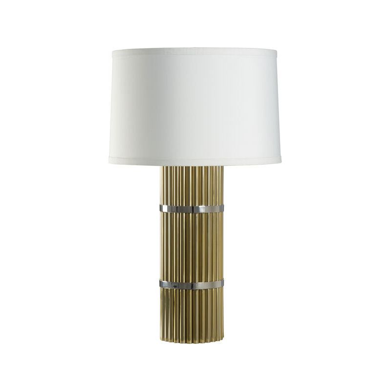 Douglas Grandeur And Texture Antique Brass Table Lamp - LOOMLAN - Chelsea House - Table Lamps