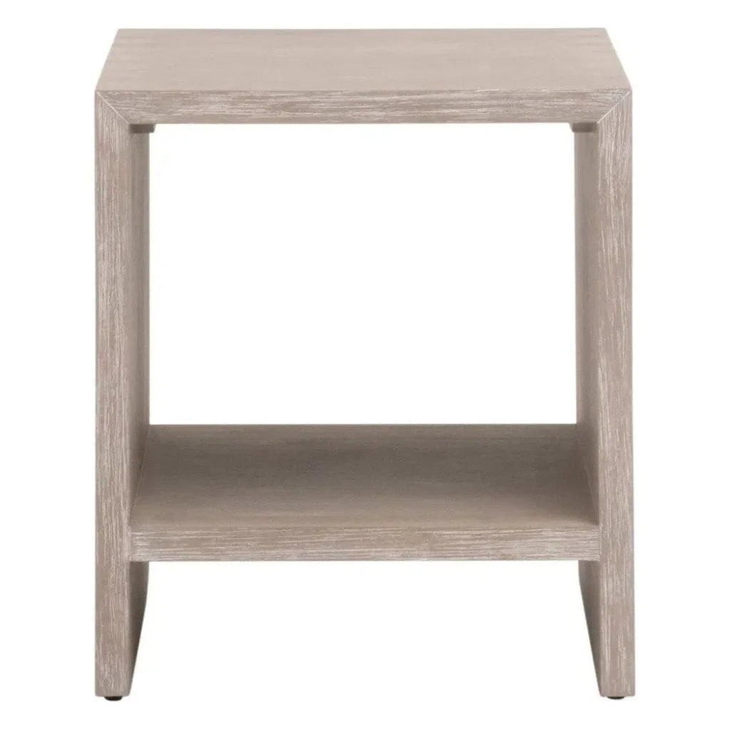 Dovetail Wooden Square End Table - LOOMLAN - Essentials For Living - Side Tables