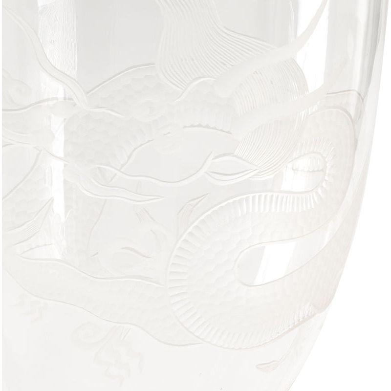 Dragon Hurricane Glass Design Candleholder - LOOMLAN - Wildwood - Candle Holders