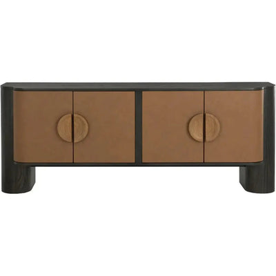 Dresden Leather Sideboard - LOOMLAN - SUNPAN - Sideboards