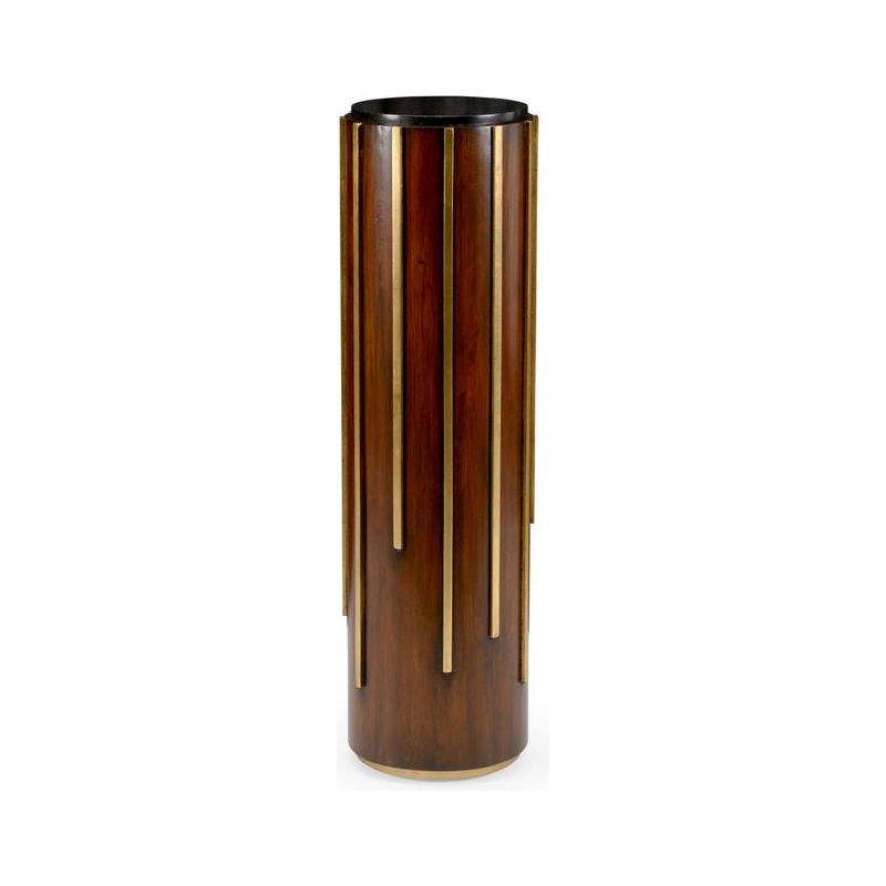 Drip Drop Wooden Pedestal - LOOMLAN - Chelsea House - Side Tables