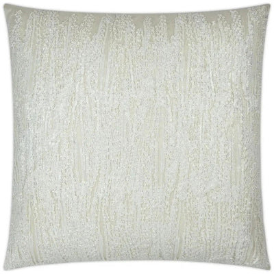 Dripping White Throw Pillow With Insert - LOOMLAN - D.V. Kap - Throw Pillows