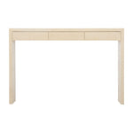 Drop Zone Raffia Warpped Console Table - LOOMLAN - Chelsea House - Console Tables